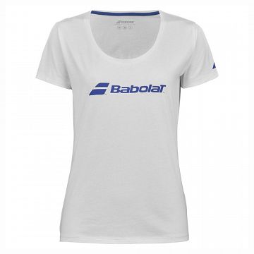 Babolat Exercise Cotton Tee Girl White